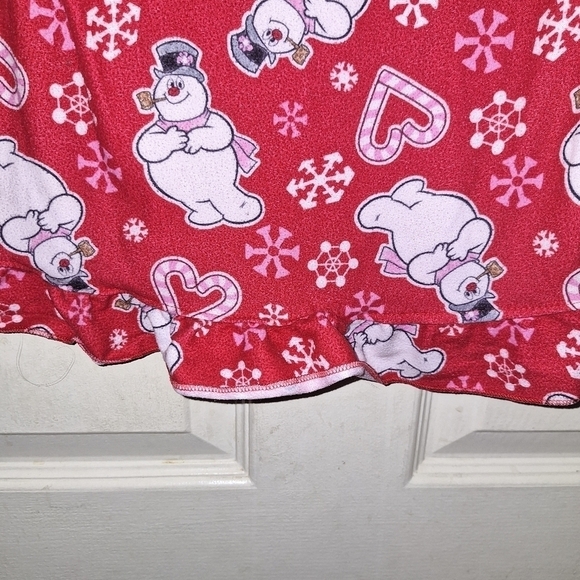 Frosted the snowman night gown size 4t - Picture 4 of 5